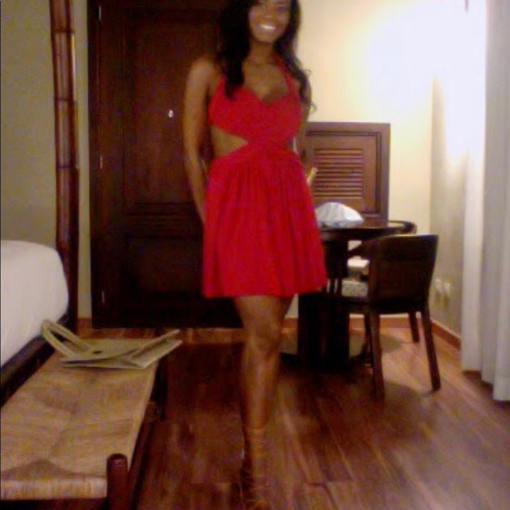 BCBG Red Dress Medium